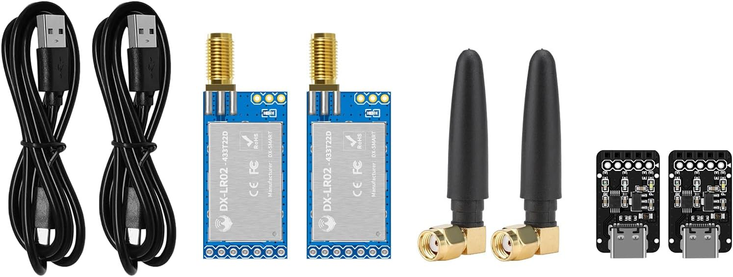 Kompent_LR02 433MHz LoRa ASR6601 LoRaWan Seti 8km 22dBm
