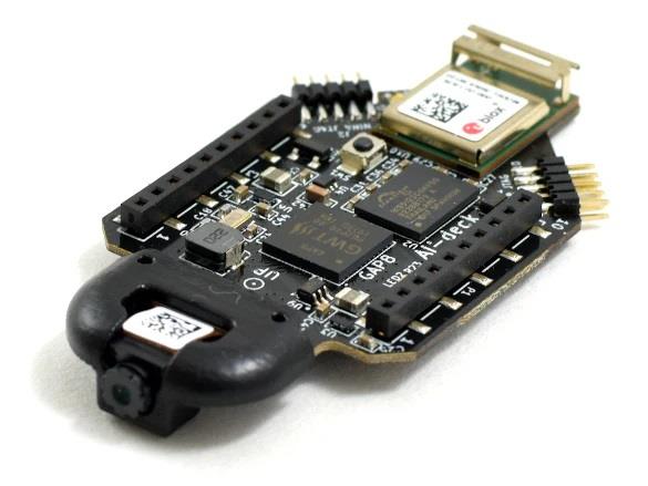 KompentAI-deck 1.1 Crazyflie Paltformalar için Yapay Zeka Geliştirme Kartı