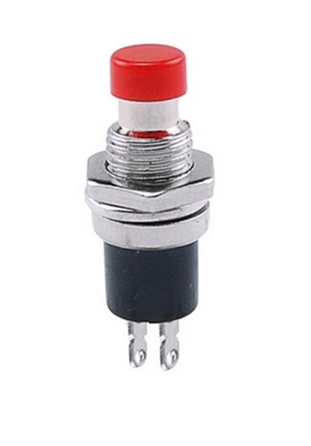 KompentDiyafon Mini Buton Kırmızı 7mm çap