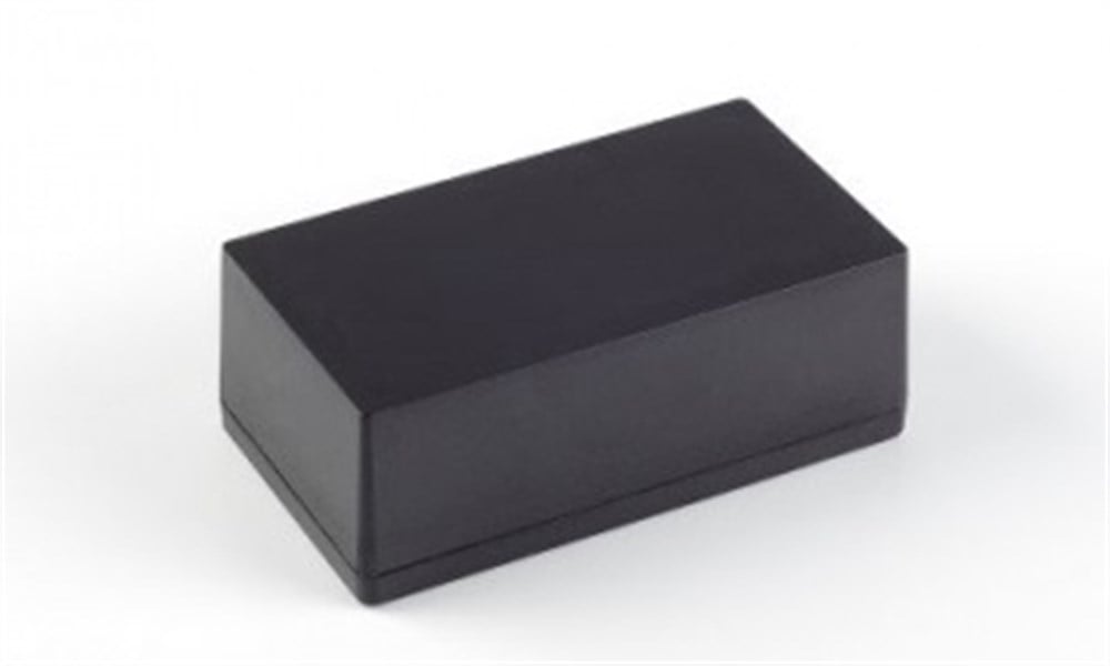 KompentHH070 Plastik Kutu Siyah (70x130x40mm)