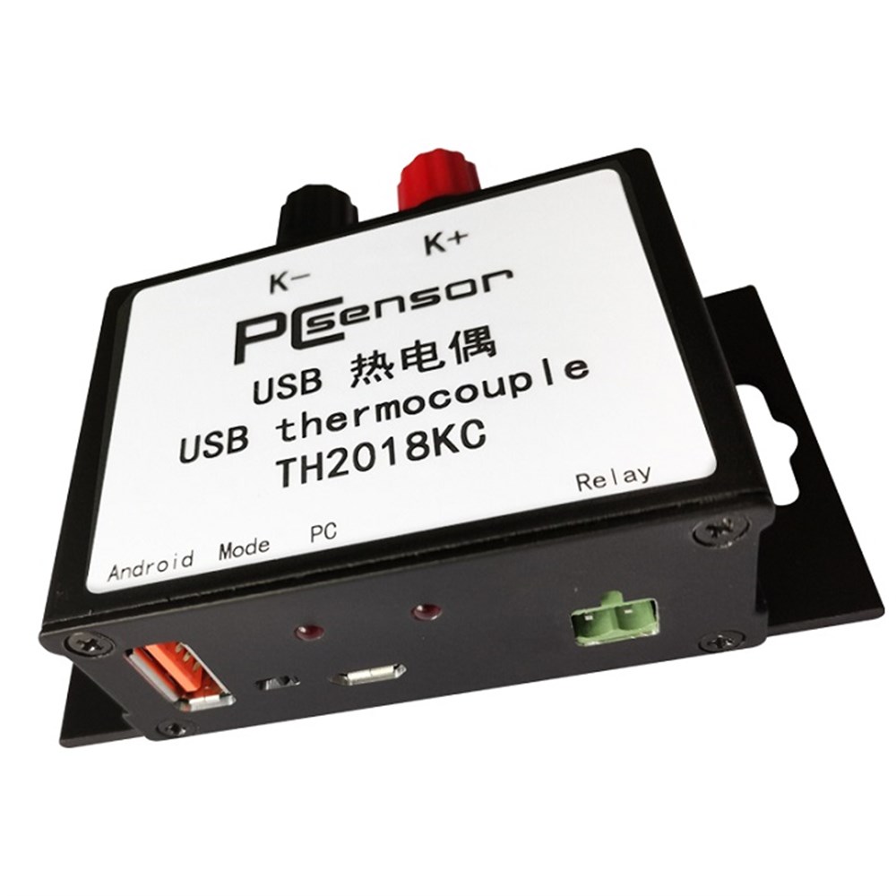 KompentPC Sensor TH2018KC USB Termokupl Termometre (Android Telefonlar ile uyumlu)