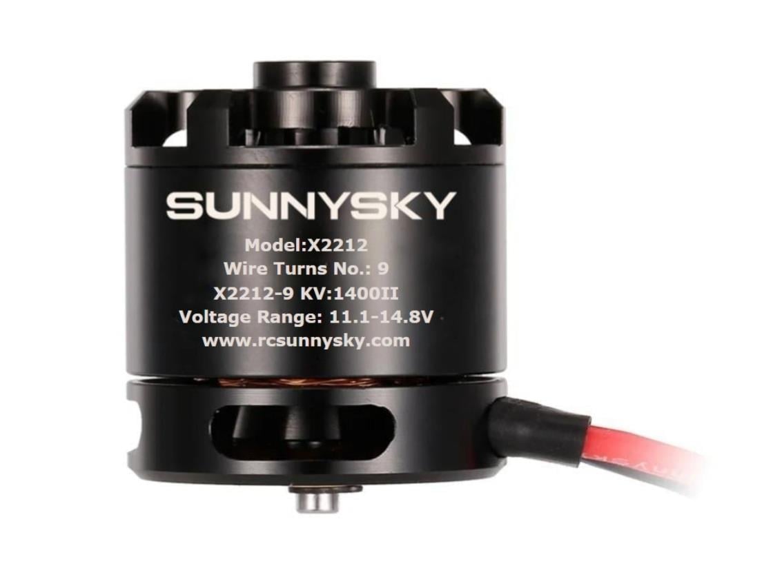 KompentSUNNYSKY X2212 1400kV Fırçasız Drone Motoru X2212-9