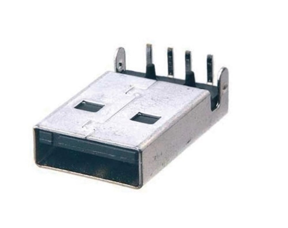 KompentUSB Soket A Tip 90° Erkek