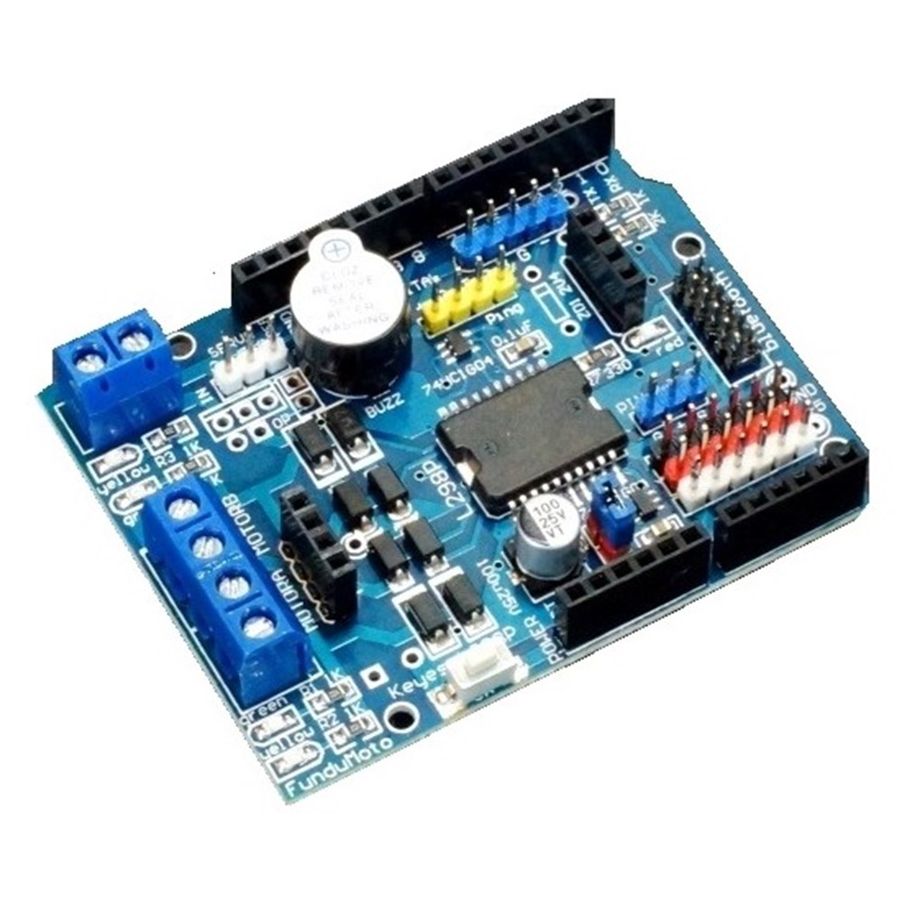 L298P Motor Shield Sürücü Modulü