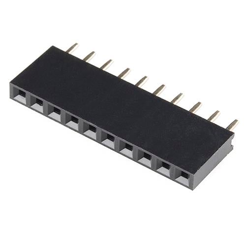 Meksem1x4 4 Pin Dişi Header 2.54 mm 180C