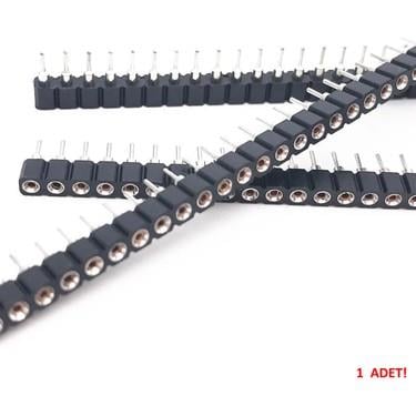 Meksem1x40 Precision 40 Pin Dişi Header 2.54 mm 180C