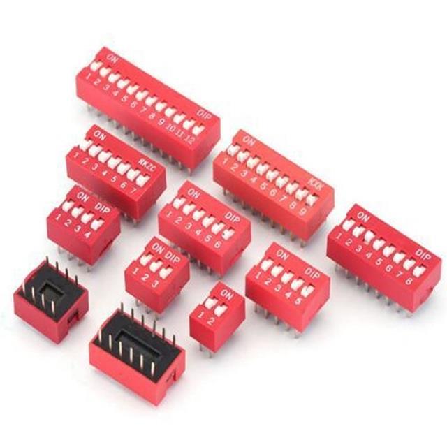 Meksem6'lı 6P Dip Switch Anahtar