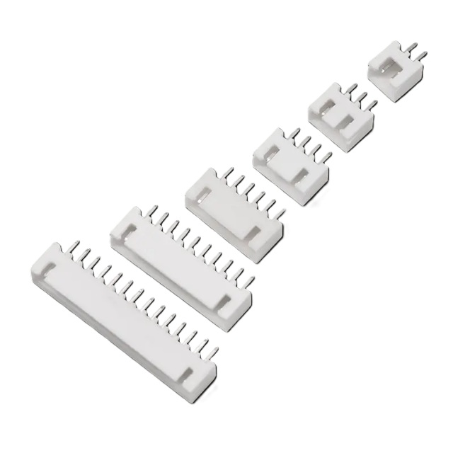 Meksem7 Pin 2.50mm JST-XH Kablo PCB Tunik Konnektörü (Wire-to-Board)  180 Derece  Düz
