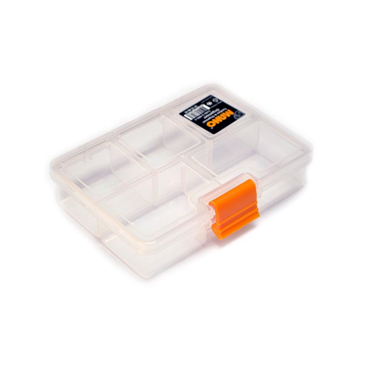 MeksemMano Şeffaf Malzeme Kutusu 5 inç Klasik Organizer  ORG-5