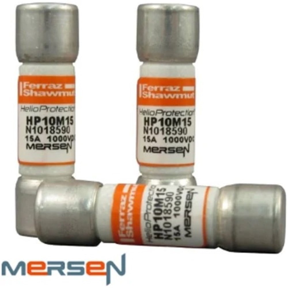 Mersen15A DC Kartuş Sigorta 10x38 Solar Sigorta