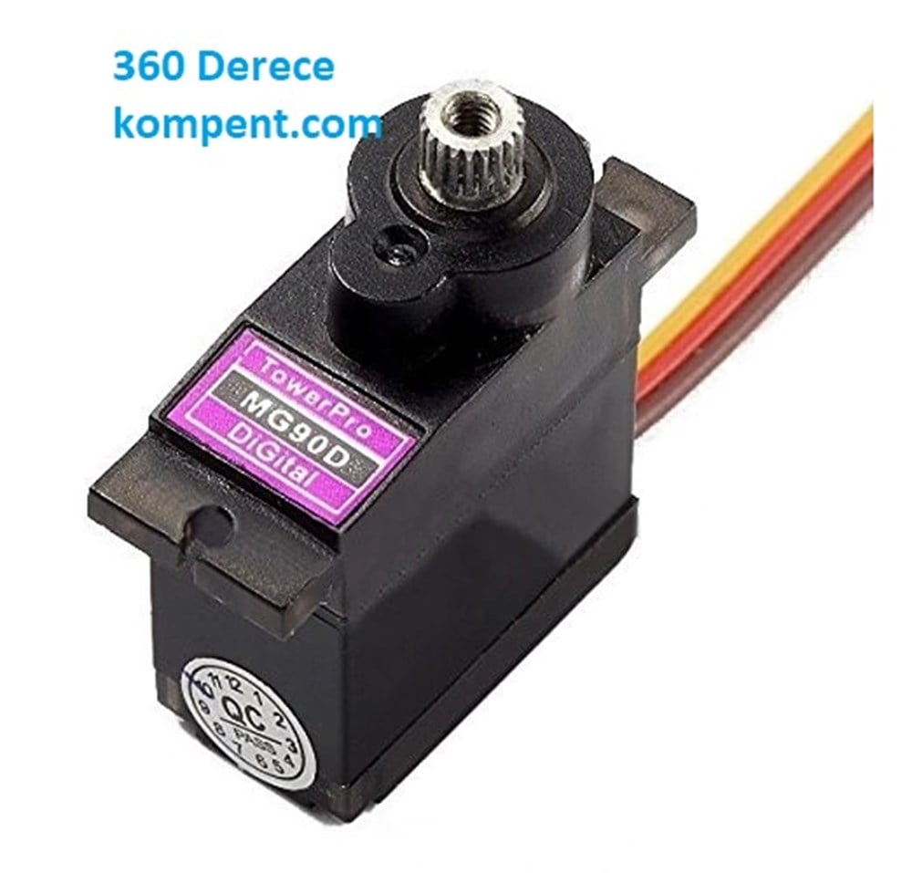 MG90S 360 derece Yüksek Kalite Servo Motor
