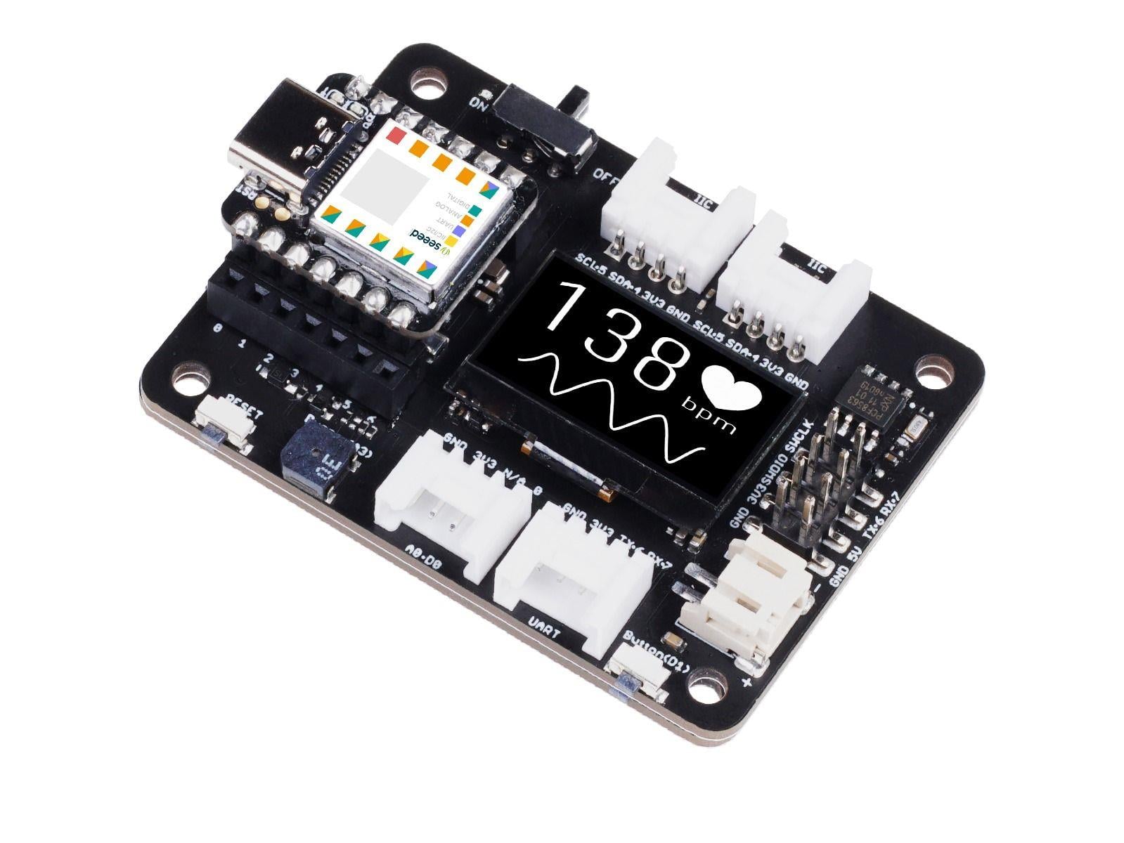 PARASUTSeeed Studio Expansion Board Base for XIAO with Grove OLED - IIC, Uart, Analog/Digital