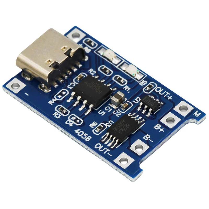 PARASUTTP4056 1A 18650 Lipo Batarya Şarj Modulu Type C USB Akım Korumalı
