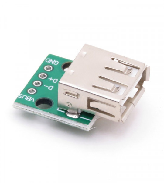 PARASUTUSB Dişi 4 Pin 2.54mm DIP Pin Breakout Adaptör Kartı