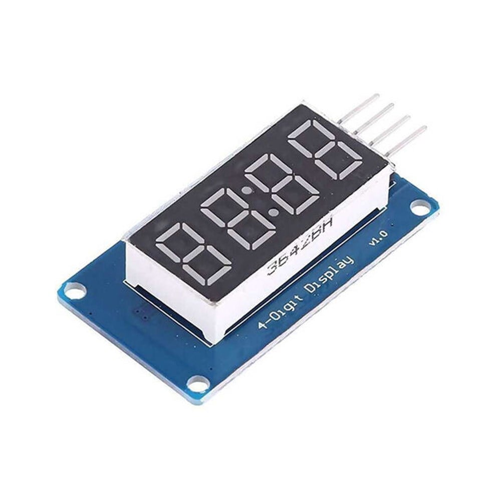 X TedarikçisiArduino Uyumlu 4 Basamaklı 7 Segment Display TM1637 Kırmızı
