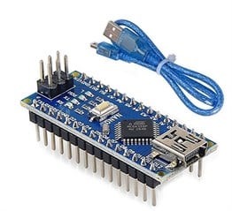 Arduino Klon Nano V3.0 Mikrodenetleyici Kart (FT232L- Klon - USB Kablo Hediye)