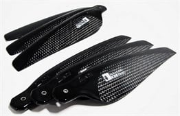 KompentKDE-CF155-TP 15.5x5.3” Karbon Fiber Pervane Seti Üçlü