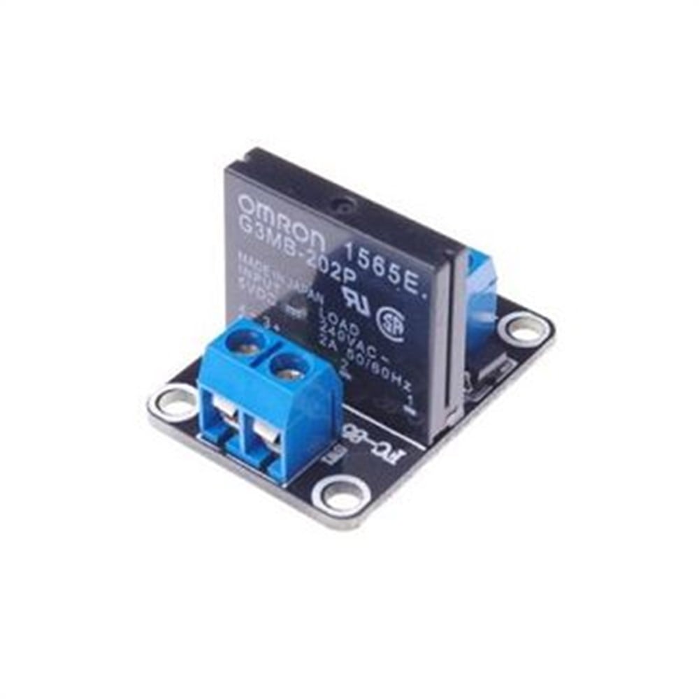 A03B Tek Kanal 5V SS Röle (Solid State SSR 250V 2A Sigortalı)