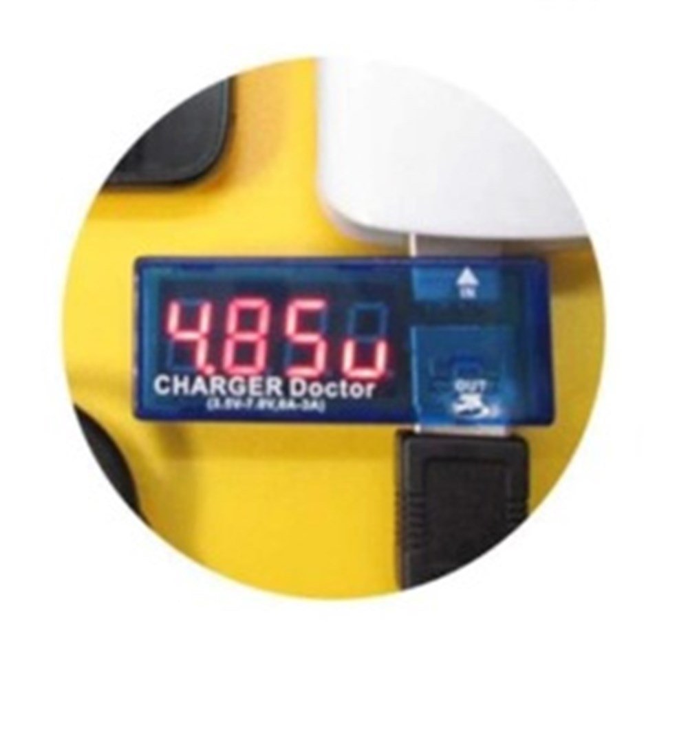 Akım ve Voltaj Test Cihazı (Güç Girişi USB)