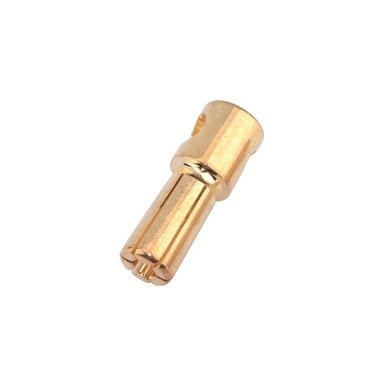 Kompent_5.5mm Banana Plug Gold Erkek