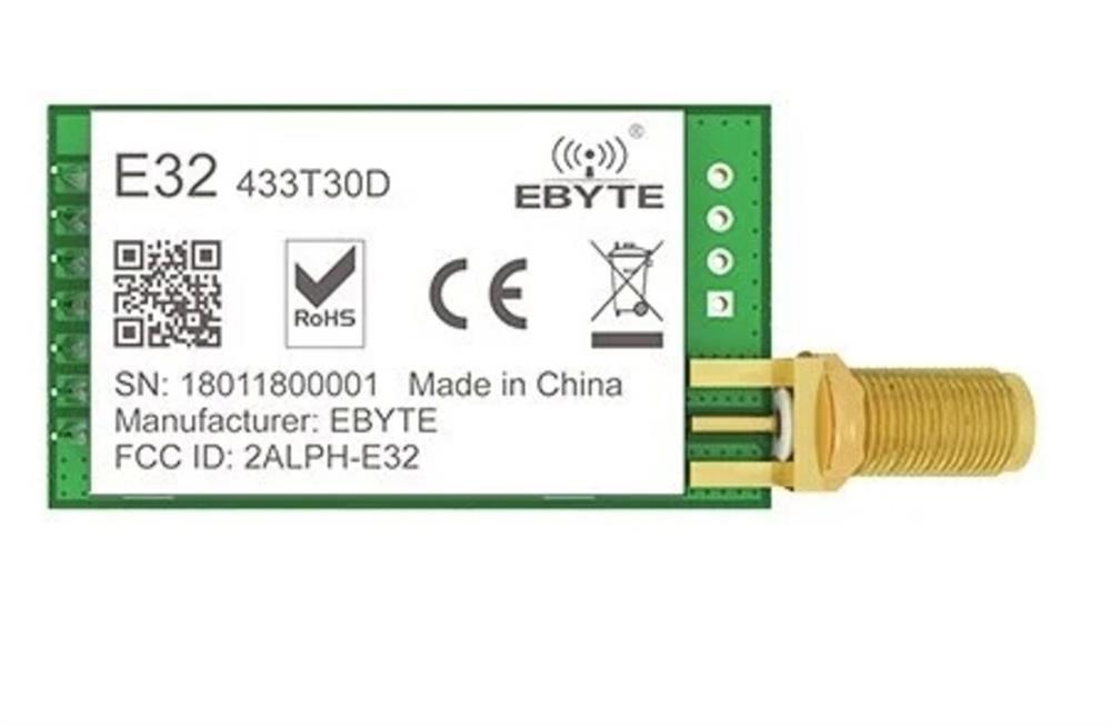 E32-433T30D LORA SX1278 433mHz Wireless Modülü (Versiyon 8.1) Satın al ...