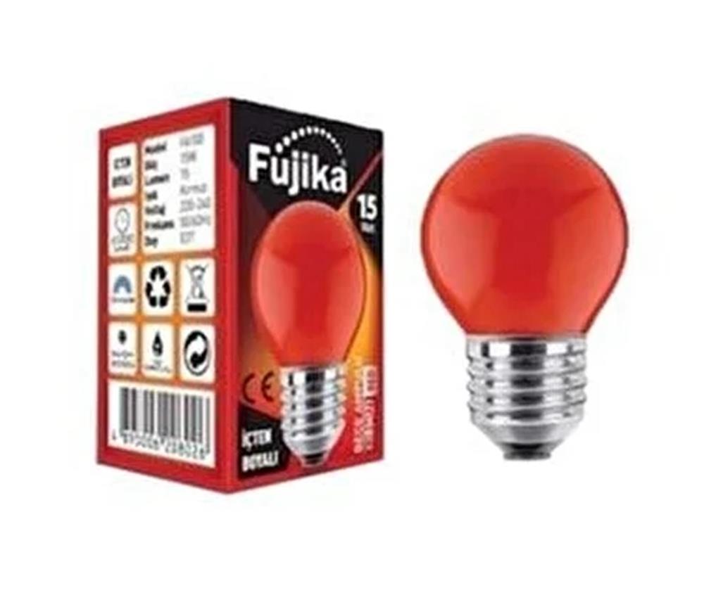 KompentFujika Kırmızı Gece Ampülü 15W