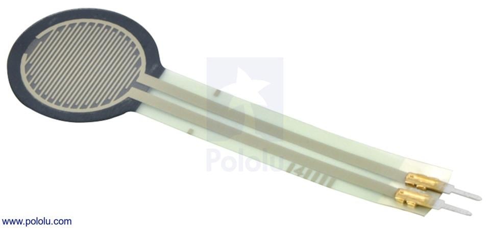 KompentPololu 0.6 inç Dairesel Kuvvete Duyarlı Algılama Sensörü PL-1696 FSR 402