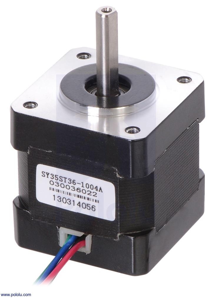 KompentPololu 1209 Nema 14 Bipolar Step Motor 200 Adım 35×36 mm 2.7V