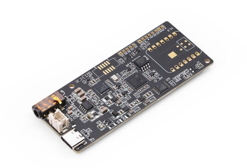 KompentReSpeaker Lite 2 Mikrofonlu Dizi ve Dahili AI Ses İşleme Algoritmaları XMOS XU316 AI 