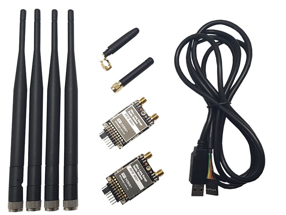 KompentRFD900+ Ultra Uzun Menzilli Telemetri Modem Paketi