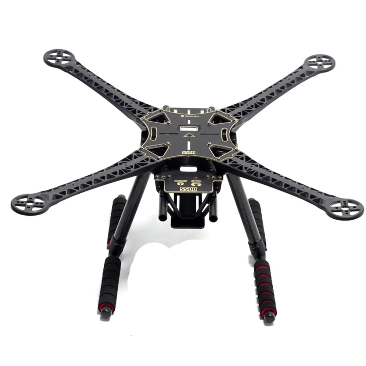 KompentS500 Karbon Drone Gövde Kiti İniş Takımlarıyla