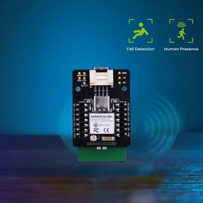 KompentSeeed Studio 60GHz mmWave İnsan Düşme Algılama Sensörü MR60FDA2