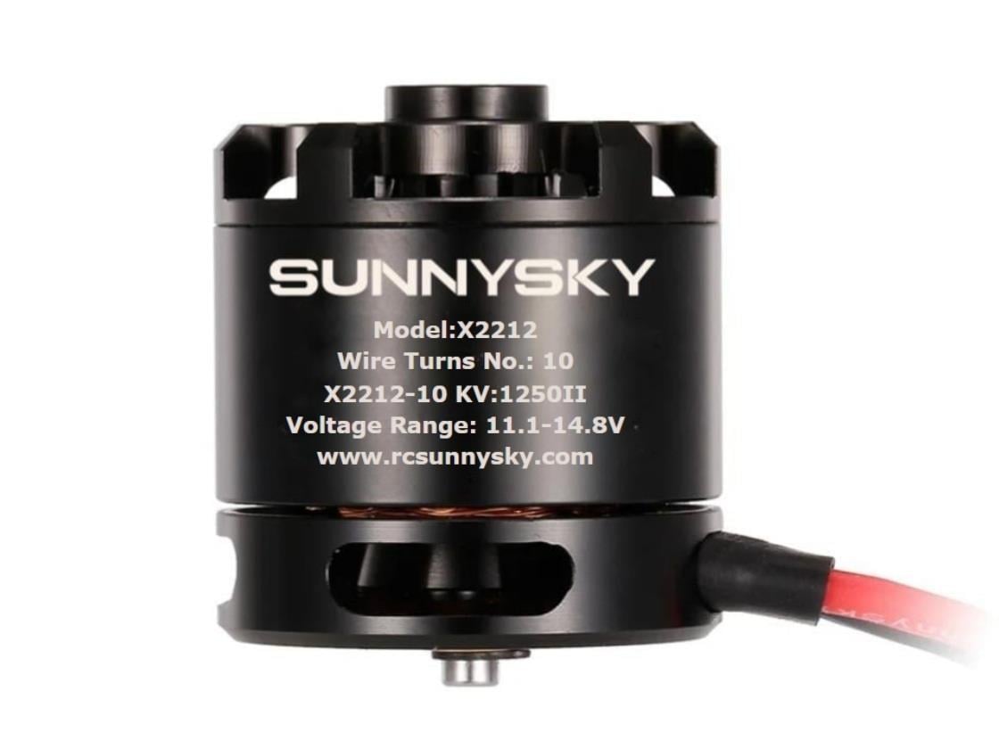 KompentSUNNYSKY X2212 1250kV Fırçasız Drone Motoru X2212-10