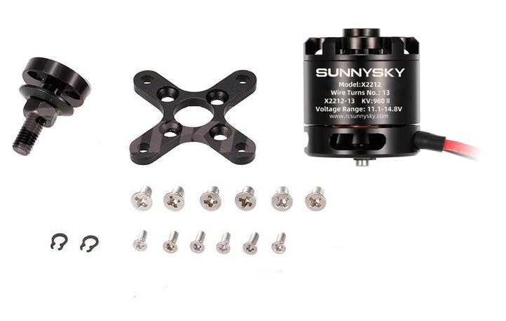 SUNNYSKY X2212 980kV CW/CCW Drone Motoru X2212-13 Satın Al Kompent.Com
