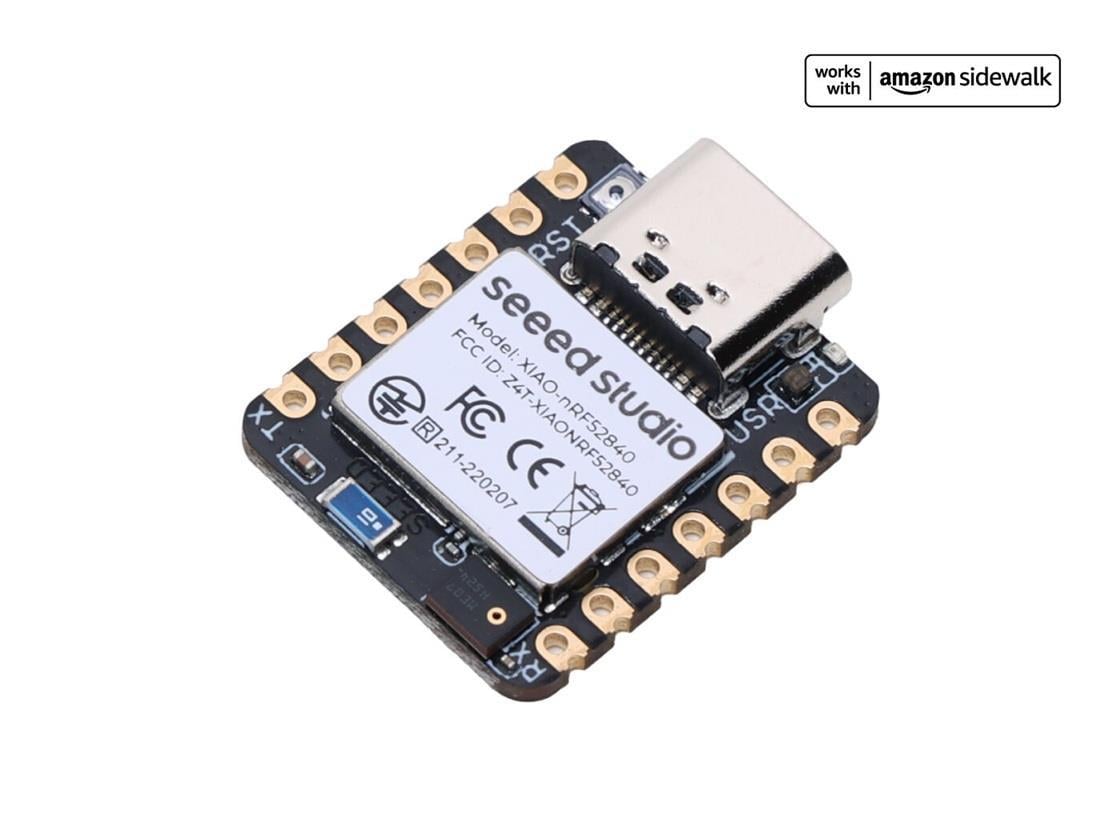 KompentXIAO nRF52840 Sense Kartı TinyML/TensorFlow Lite, IMU, Mikrofon, Bluetooth5.0
