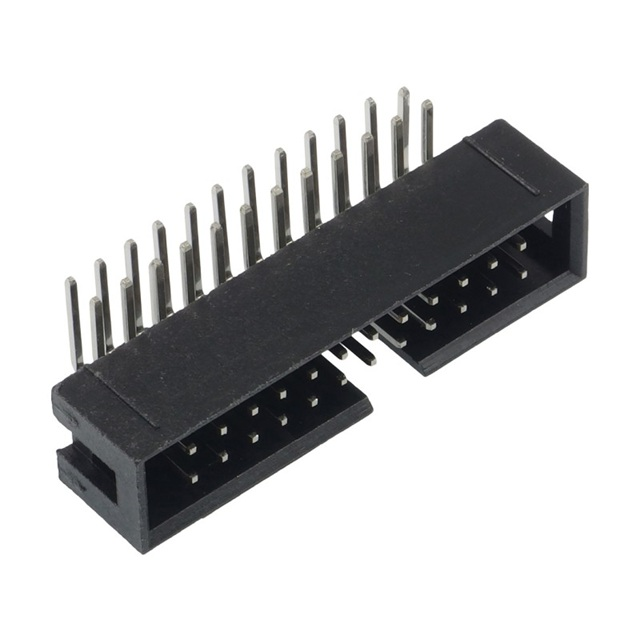 Meksem2x7 14 Pin 90C Erkek IDC Konnektör 2.54mm