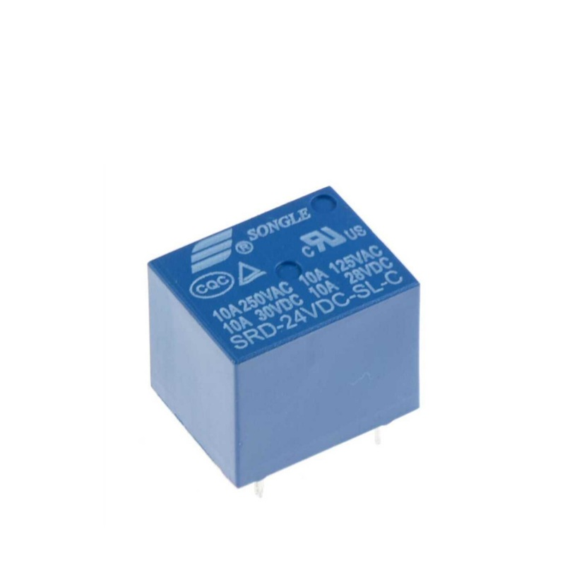 PARASUT24V 10A Röle 5Pin Songle SRD-12VDC-SL-C