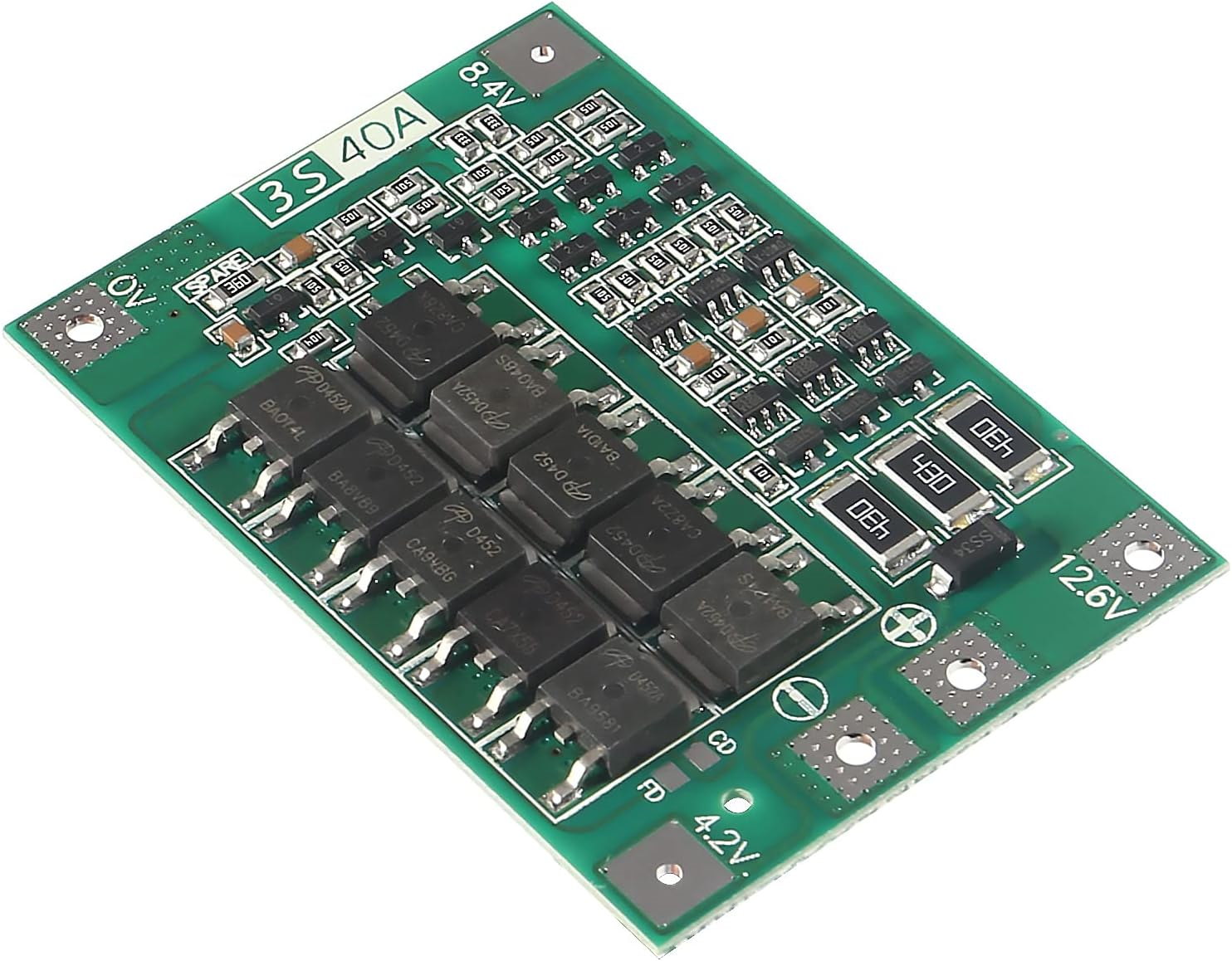 PARASUT3S 40A BMS 18650 Lityum Batarya Balanslı Koruma Kartı