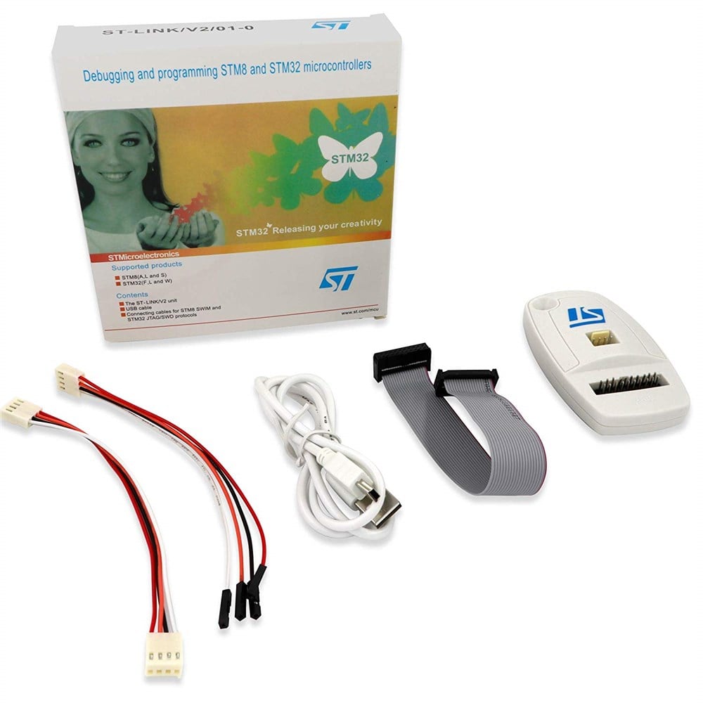 ST Programlıyıcı ST-LINK/V2 STM8 STM32