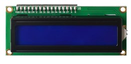 LCD1602 16x02 I2C LCD Ekran Mavi Arka Işık