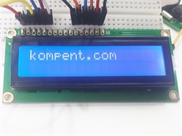 Arduino LCD Ekran Mavi Arka Işık