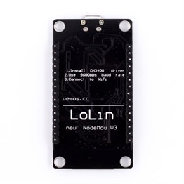 LOLIN ESP8266 NodeMCU ESP-12E Geliştirme Kartı V3.0 CH340
