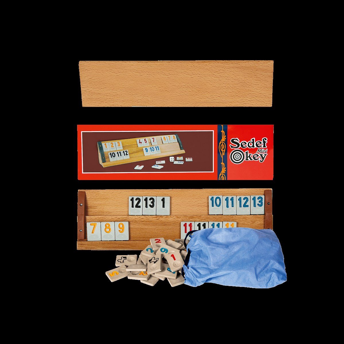 Gifthome Mini Boy Ağaç Okey Takımı