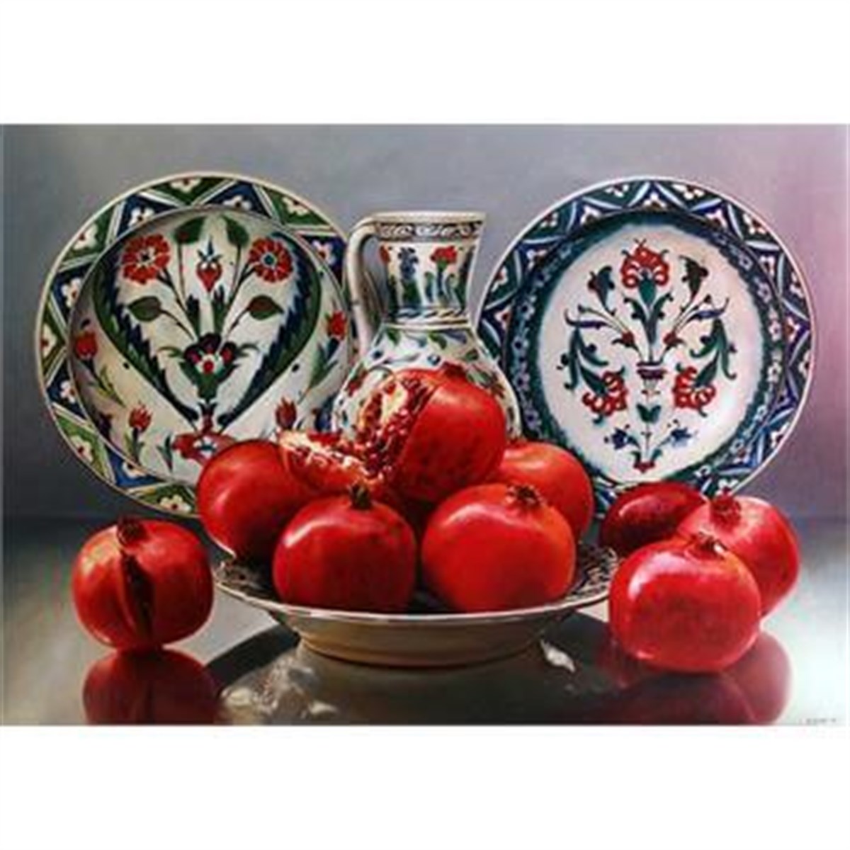1000 Parça Nar ve Porselen Puzzle (İsmail Acar) | Gifthome