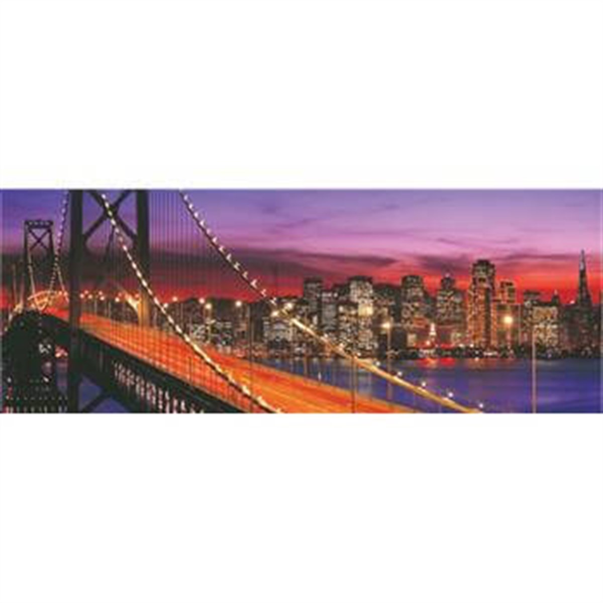 1000 Parça Puzzle Panorama Bridge of San Francisco
