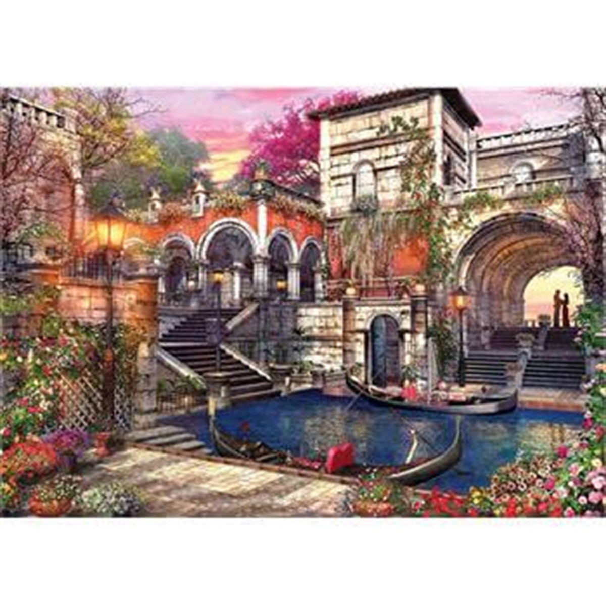 2000 Parça Puzzle Venedikte Aşk - Dominic Davison