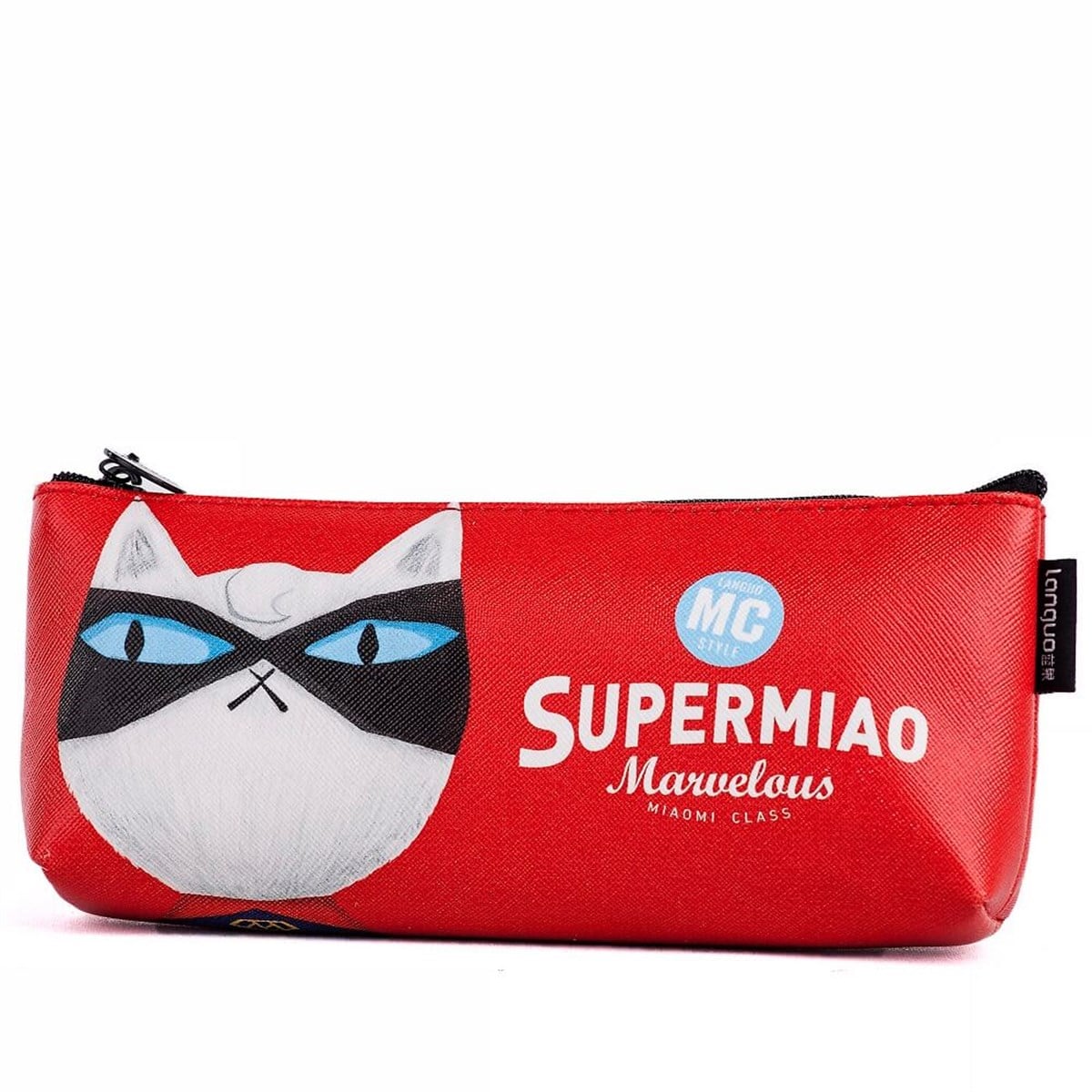 SÜPER KEDİ KALEM KUTUSU - KIRMIZI