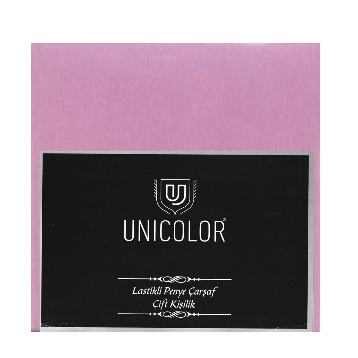 UNICOLOR Lastikli Penye Çarşaf Çift Kişilik (180X200+30 cm.) - Düz LEYLAK Renkli