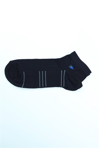 Asorti Çizgili 3Lü Erkek Patik Çorap