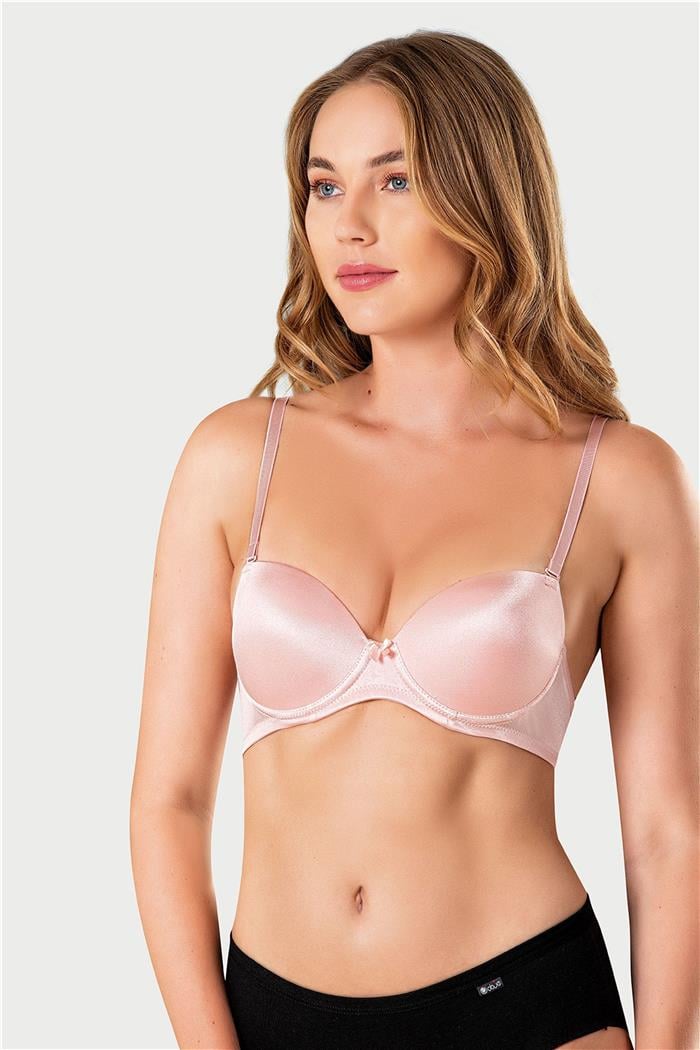 Kadın Pudra Drop Push-Up Sütyen